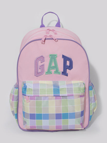 Pembe Gap Logo Çift Bölmeli Sırt Çantası