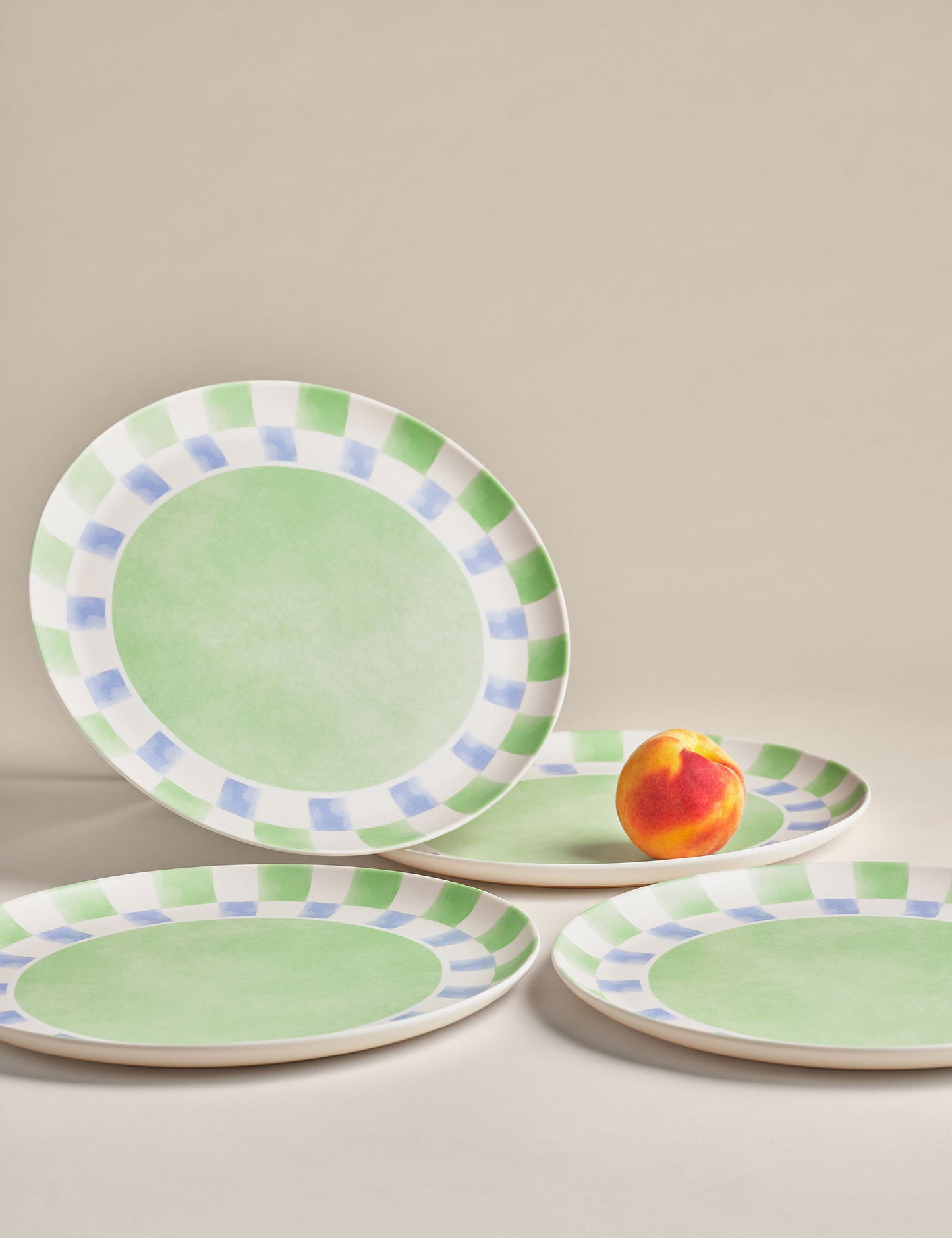 4’lü Summer Brights Yemek Tabağı Seti
