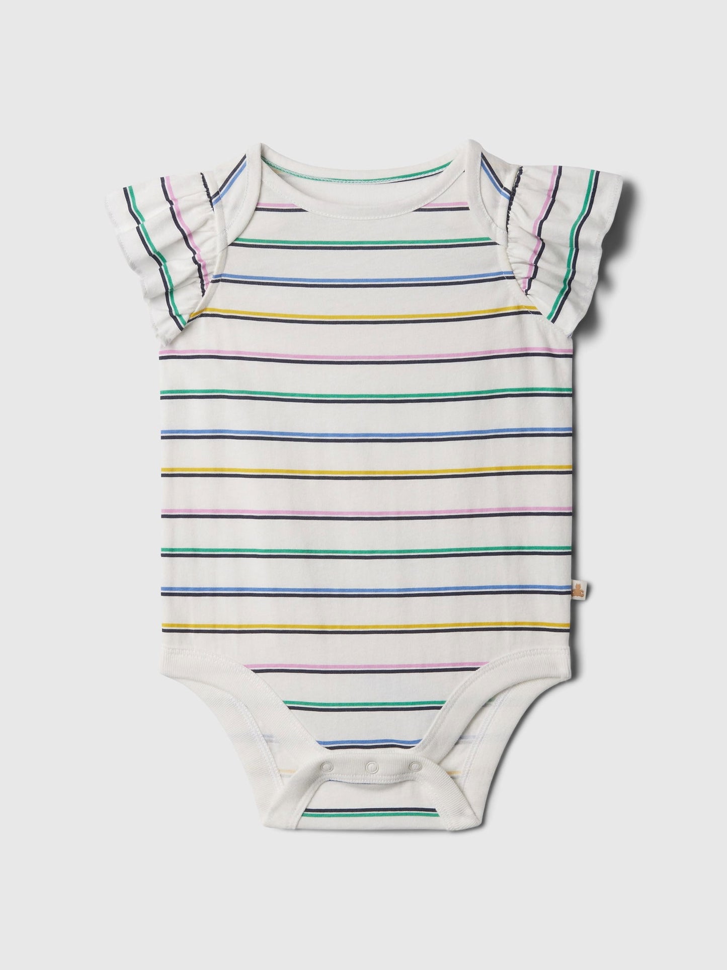 Çok Renkli Mix And Match Fırfırlı Bodysuit
