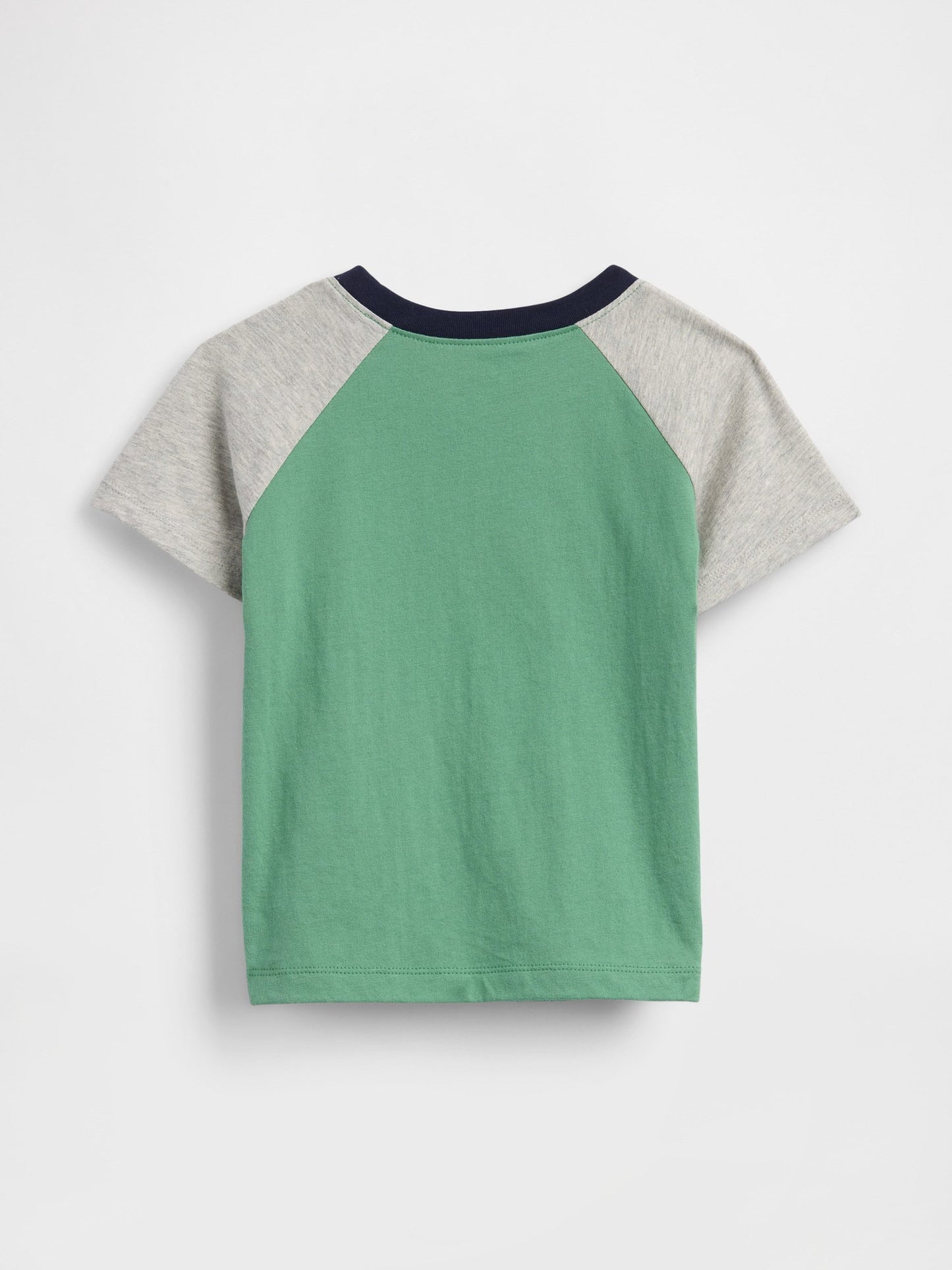 Yeşil Colorblock Brannan Bear Grafik Baskılı T-shirt