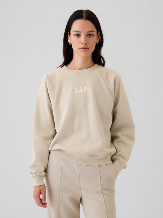 Bej Vintage Soft Raglan Sweatshirt