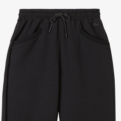 Lacoste Kadın Straight Fit Siyah Eşofman Altı