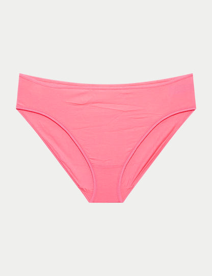 5'li Cotton Lycra:registered: High Leg Külot Seti