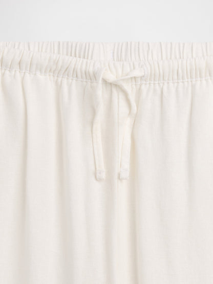 Turuncu Relaxed Pull-on Wide-leg Pantolon