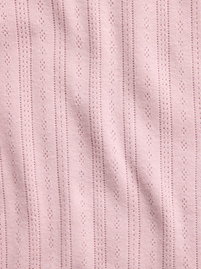 Açık Pembe Pointelle Pijama Altı