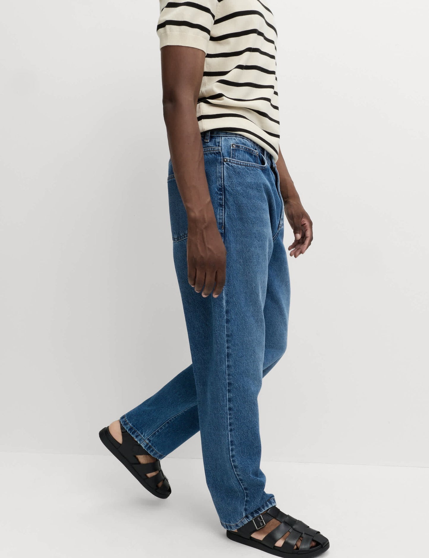 Pamuklu Baggy Jean