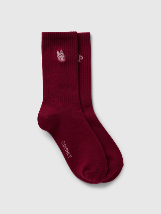 Bordo Gap × Disney Gap Logo Crew Çorap