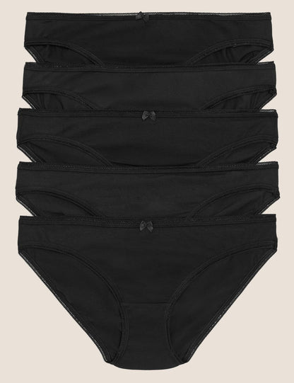 5'li Cotton Lycra:registered: Bikini Külot Seti