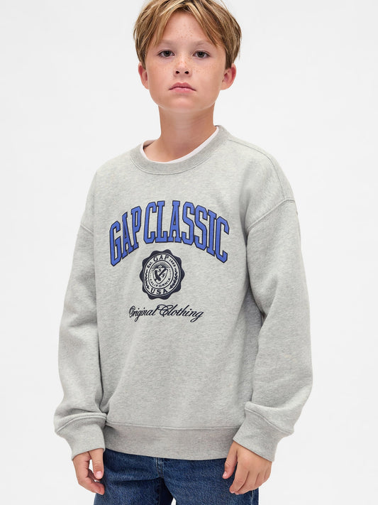 Gri Vintagesoft Relaxed Logo Sweatshirt