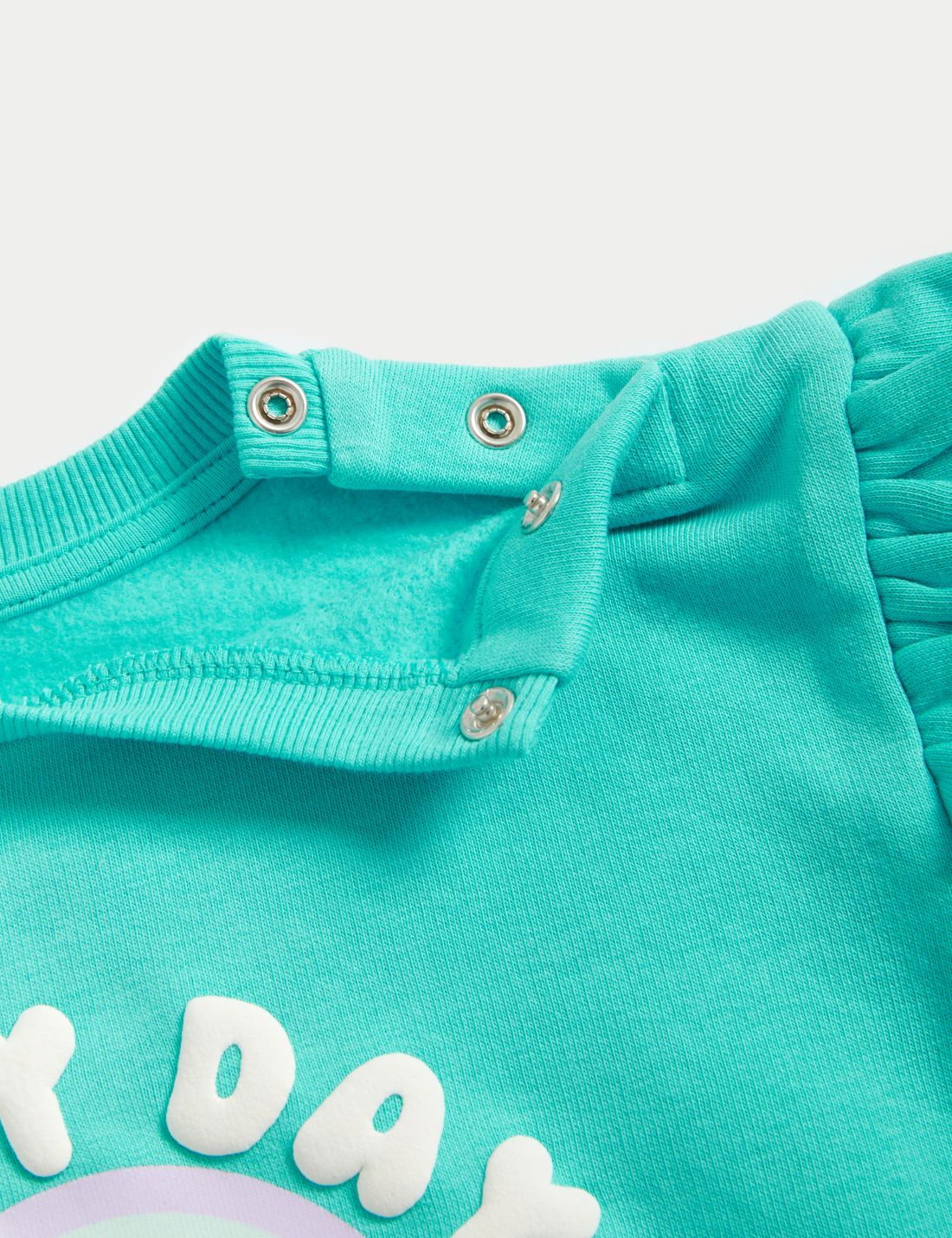 Desenli Yuvarlak Yaka Sweatshirt (0-3 Yaş)