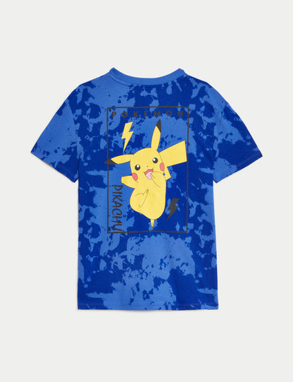 Saf Pamuklu Pokemon™ Desenli T-shirt (6-16 Yaş)