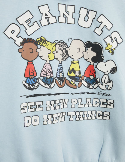 Kapüşonlu Snoopy:trade_mark: Sweatshirt (6-16 Yaş)