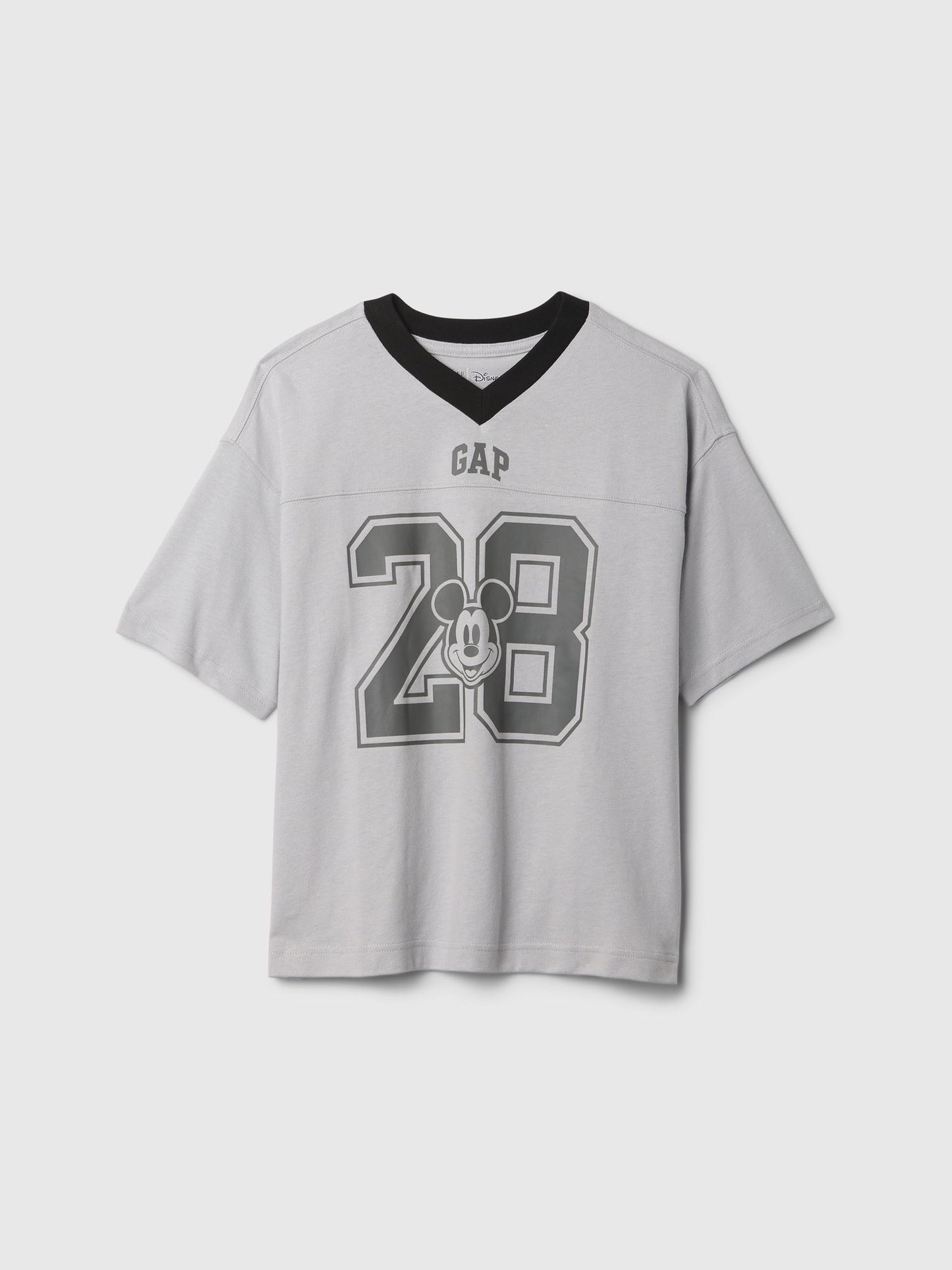 Gri Gap × Disney Gap Logo Varsity T-Shirt