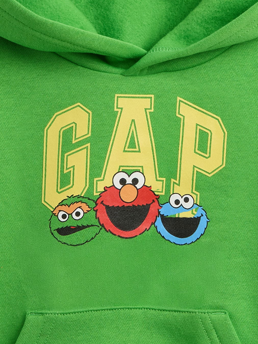 Yeşil Relaxed Gap Logo Sweatshirt