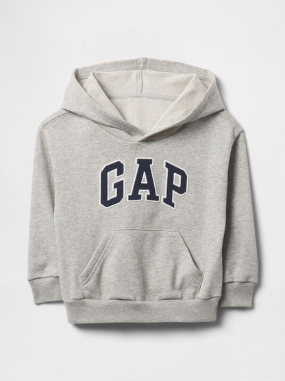 Gri Gap Logo Relaxed Havlu Kumaş Sweatshirt
