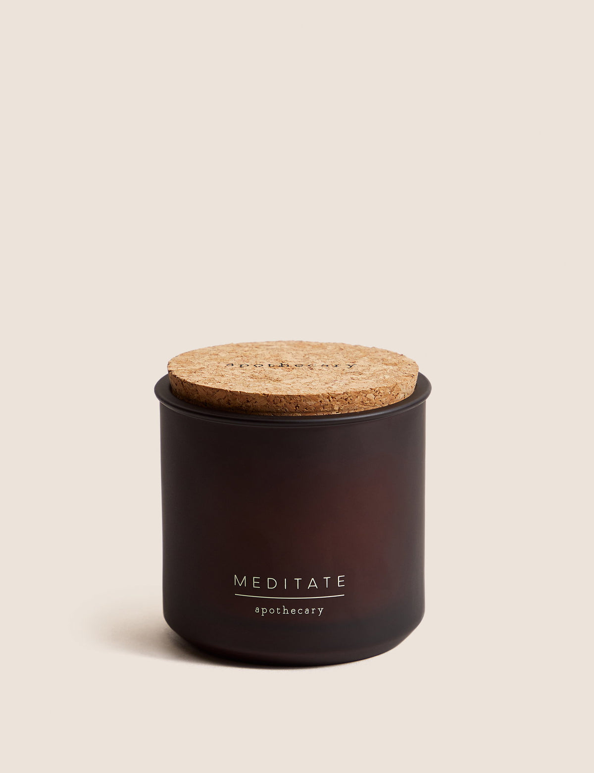 Kapaklı Meditate Mum