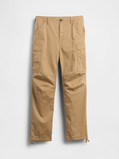 Açık Kahverengi Baggy Kargo Pantolon