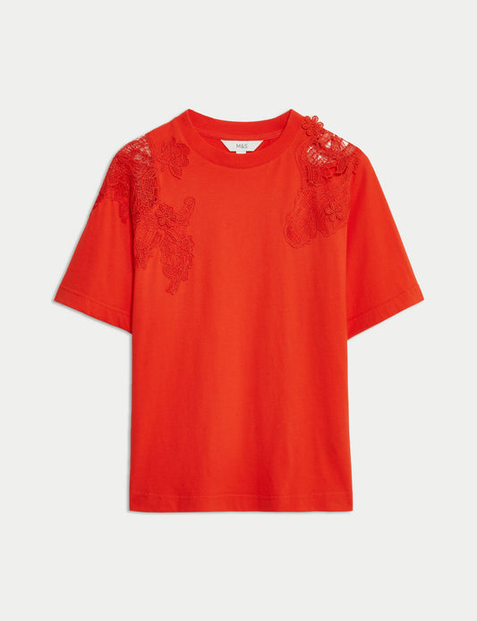 Dantel Jersey Üst