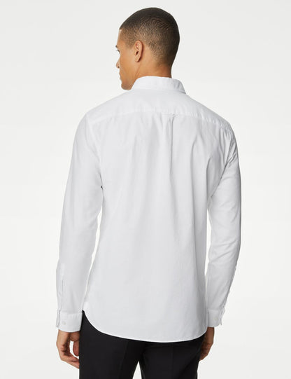 Regular Fit Uzun Kollu Oxford Gömlek