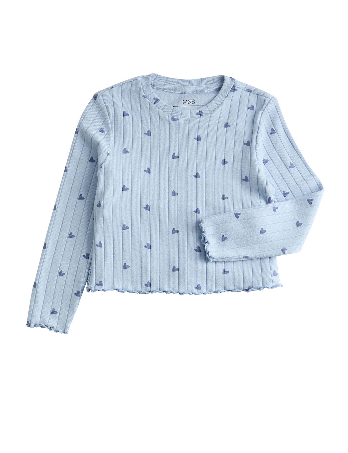 Kalp Detaylı Pijama Takımı