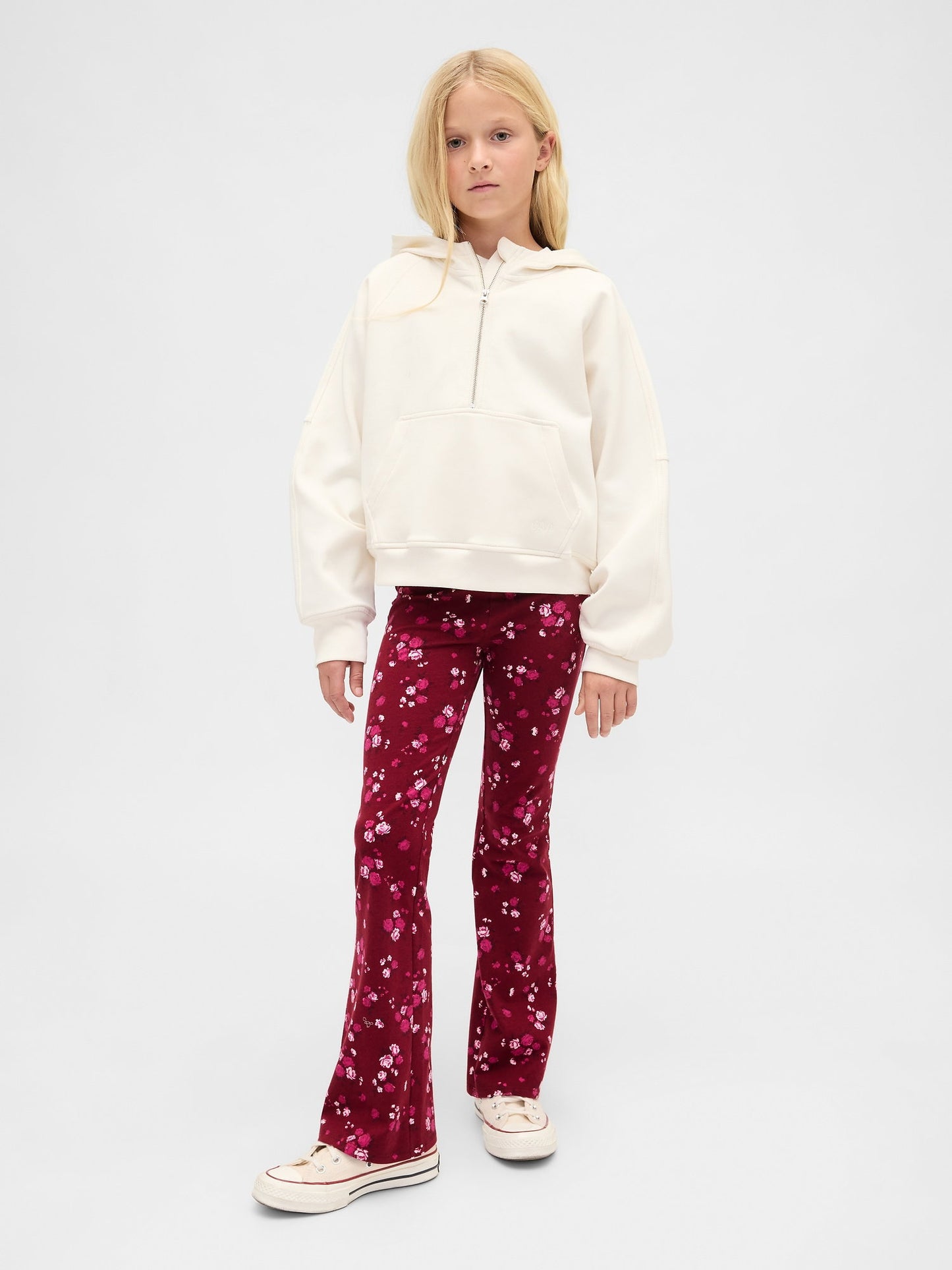 Kırmızı Flare Leggings Tayt