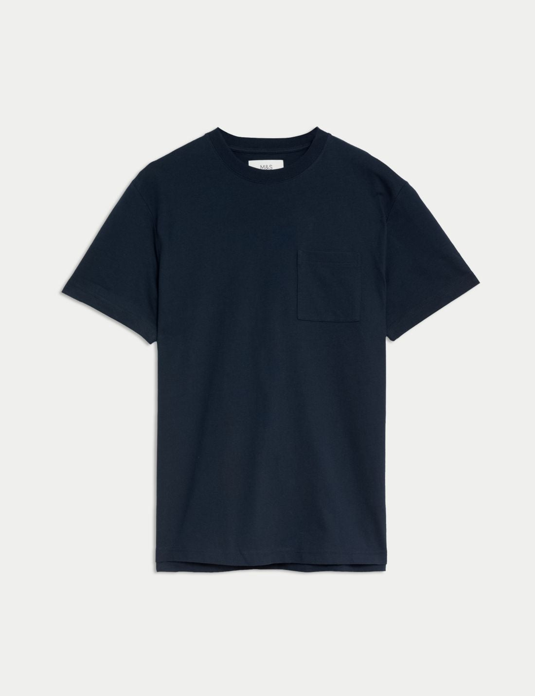 Saf Pamuklu Kısa Kollu T-shirt