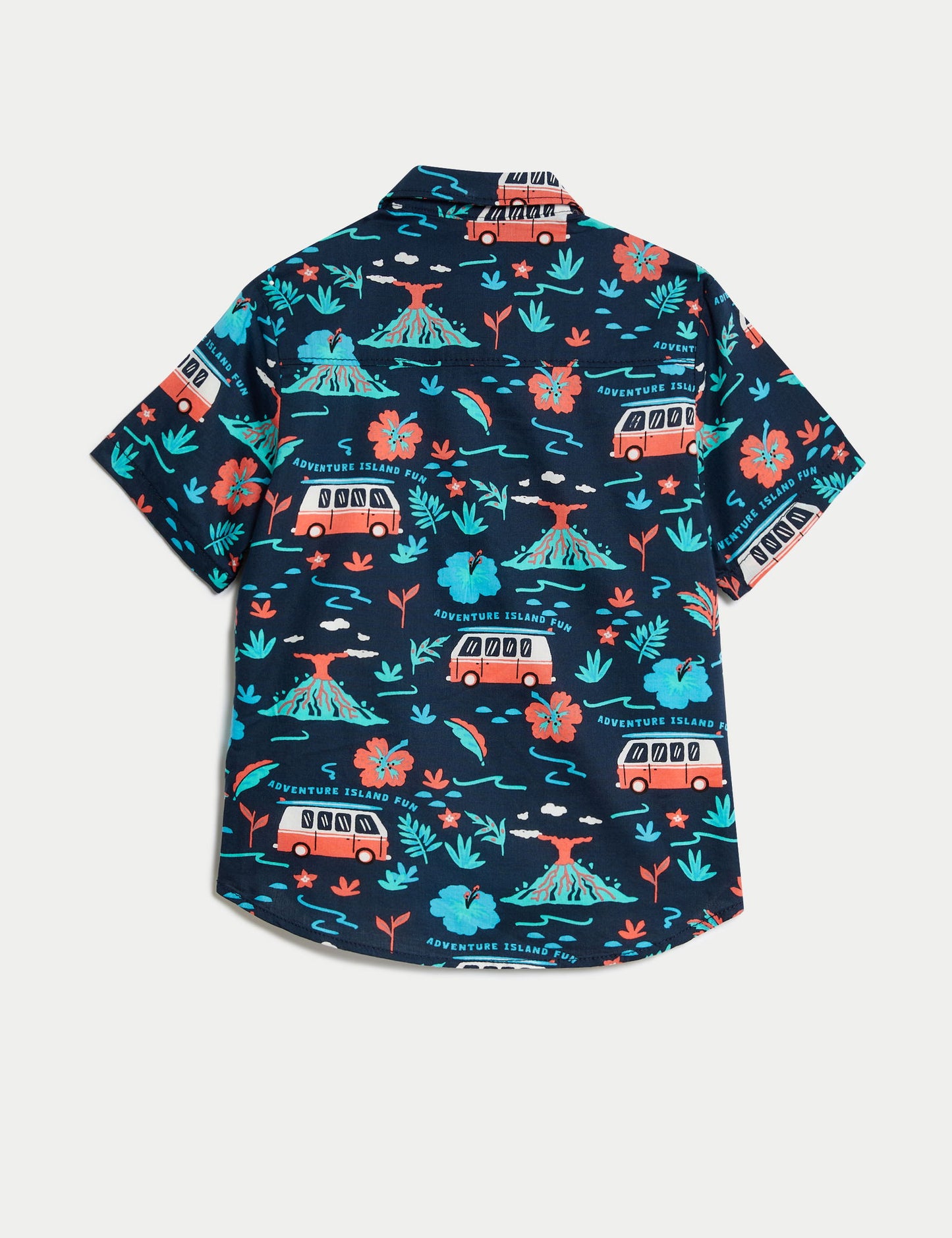 Saf Pamuklu 2'li Gömlek&t-shirt Takımı (2-7 Yaş)