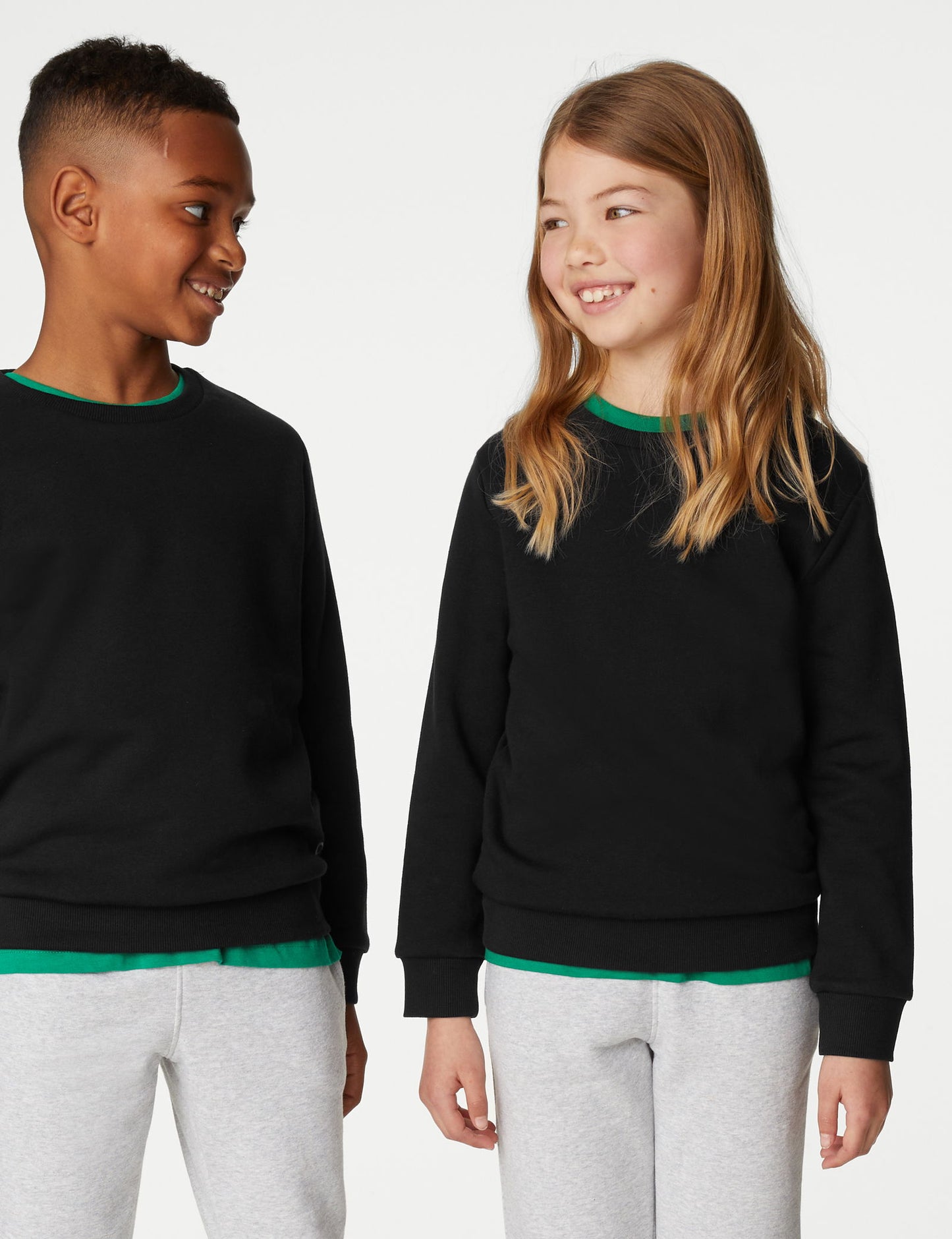 Unisex Regular Kesim Pamuklu Sweatshirt