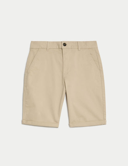 Regular Fit Chino Şort (6-16 Yaş)