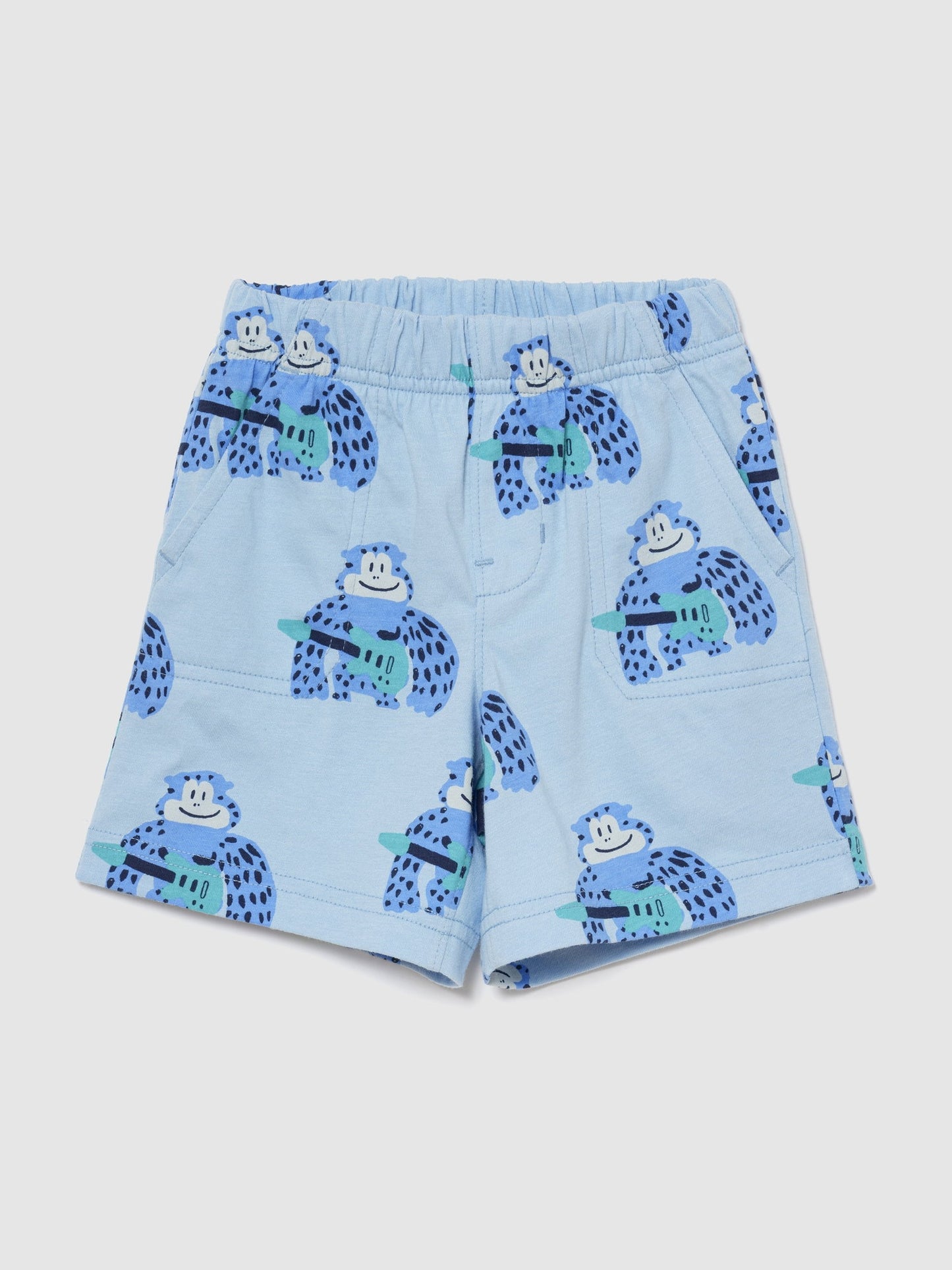 Açık Mavi Mix & Match Pull-on Şort