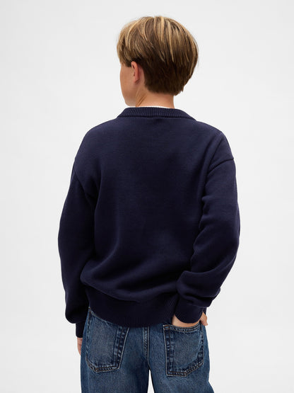 Lacivert Brannan Bear Relaxed Sweatshirt