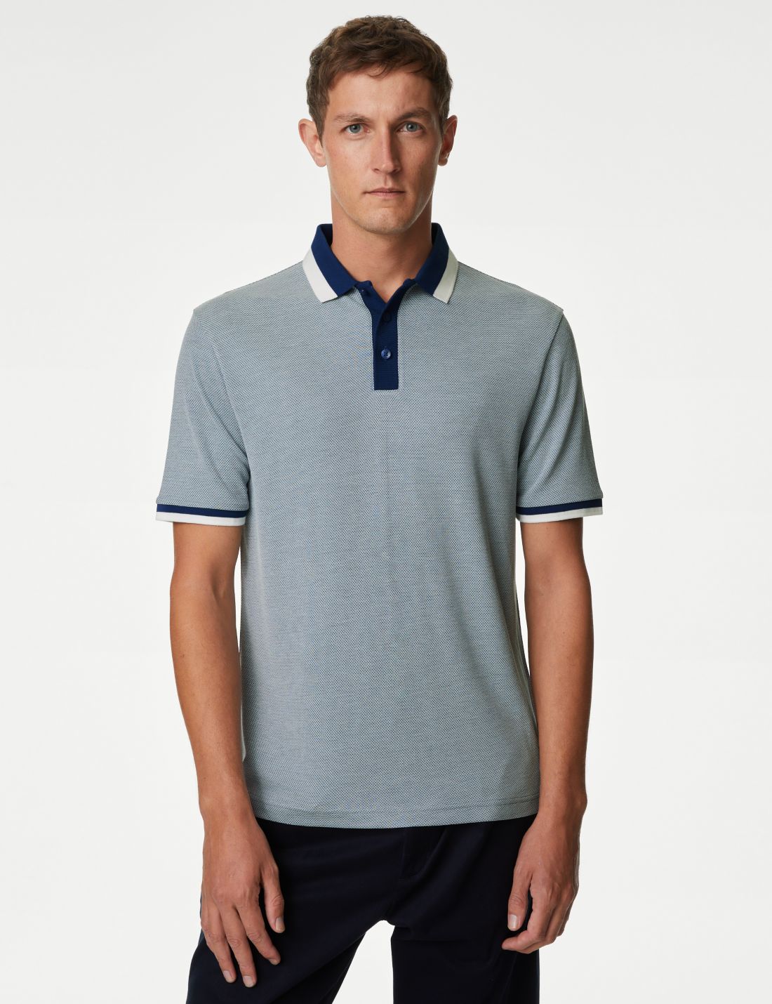 Regular Fit Kısa Kollu Polo Yaka T-shirt