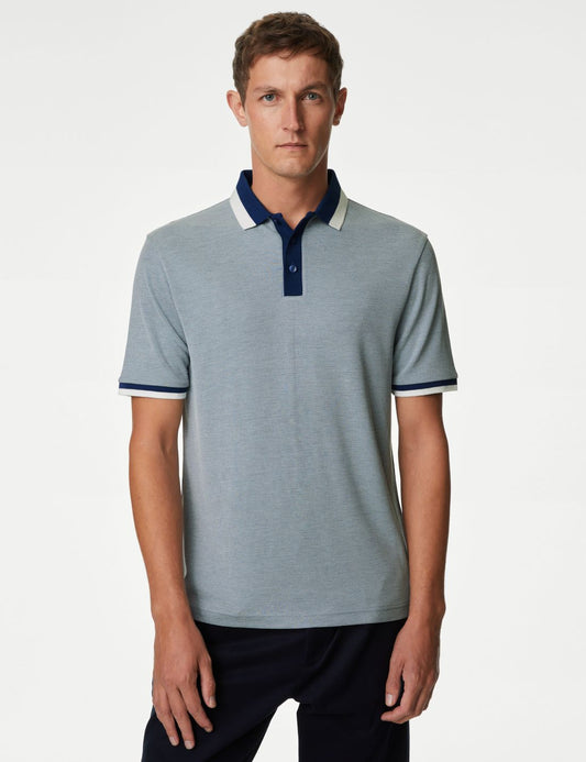 Regular Fit Kısa Kollu Polo Yaka T-shirt