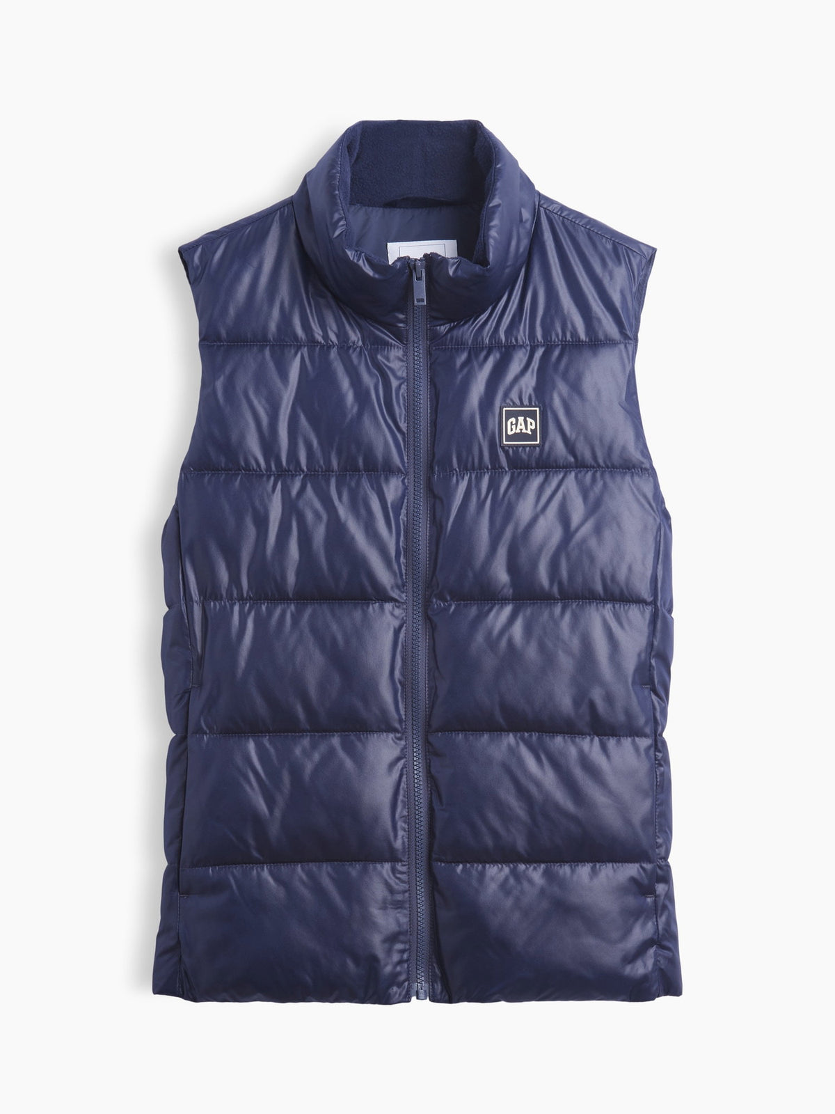 Lacivert Relaxed Puffer Şişme Yelek