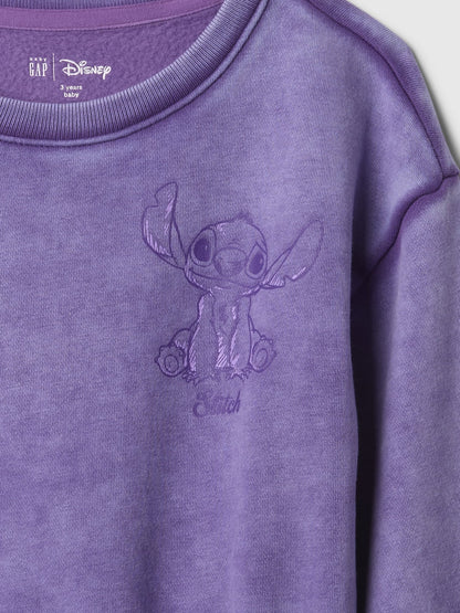 Mor Disney Grafikli Vintage Soft Fleece Sweatshirt
