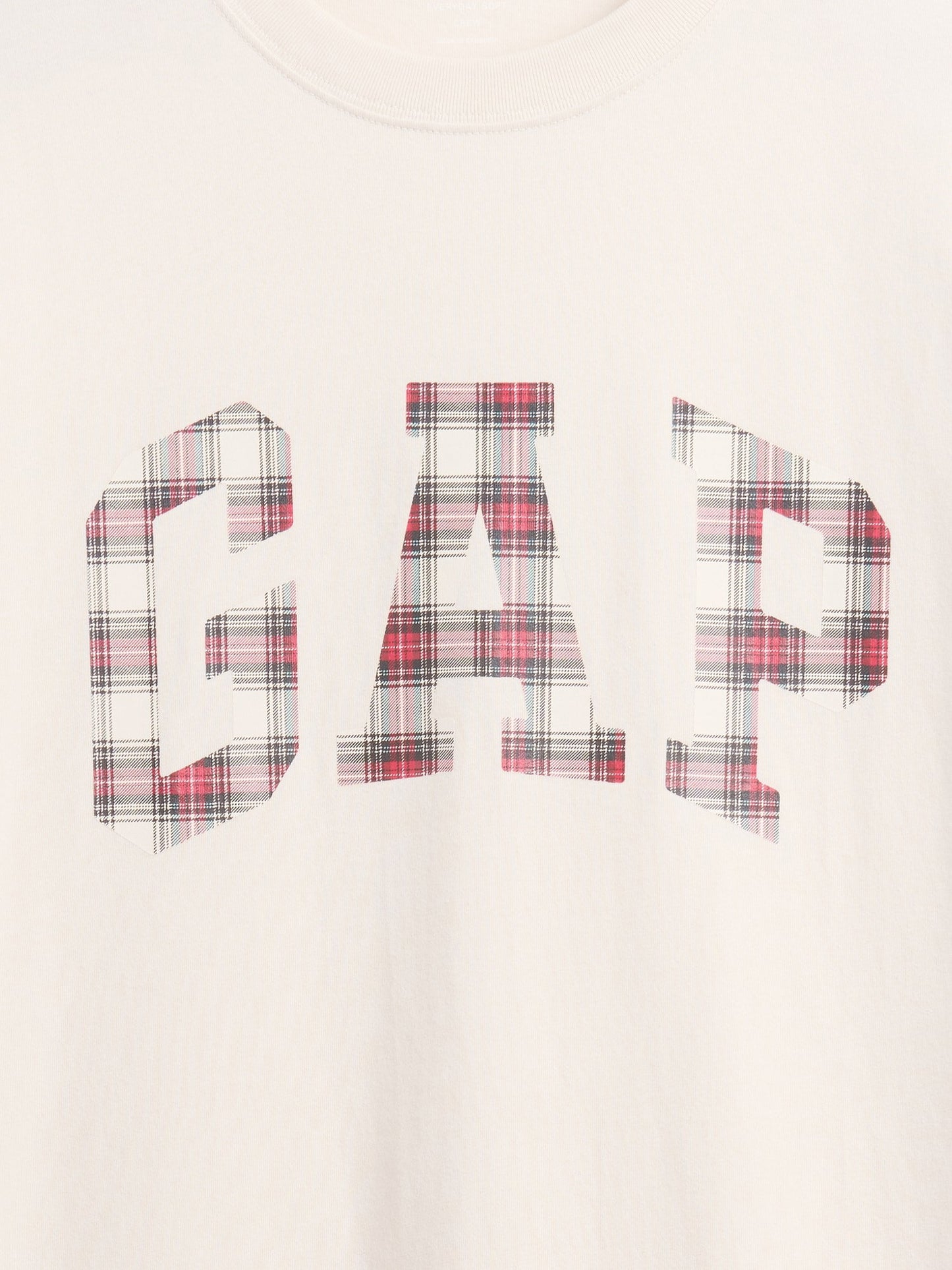 Kırık Beyaz Everyday Soft Gap Logo T-shirt