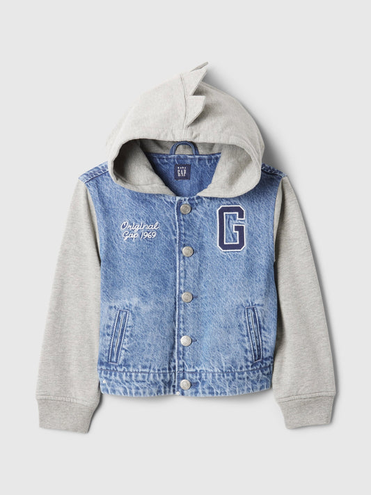 Mavi Varsity Denim Sweatshirt Ceket