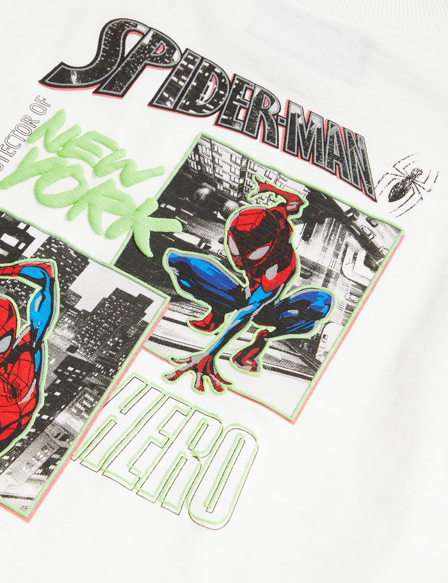 Saf Pamuklu Spider-man:trade_mark: T-shirt (2-7 Yaş)