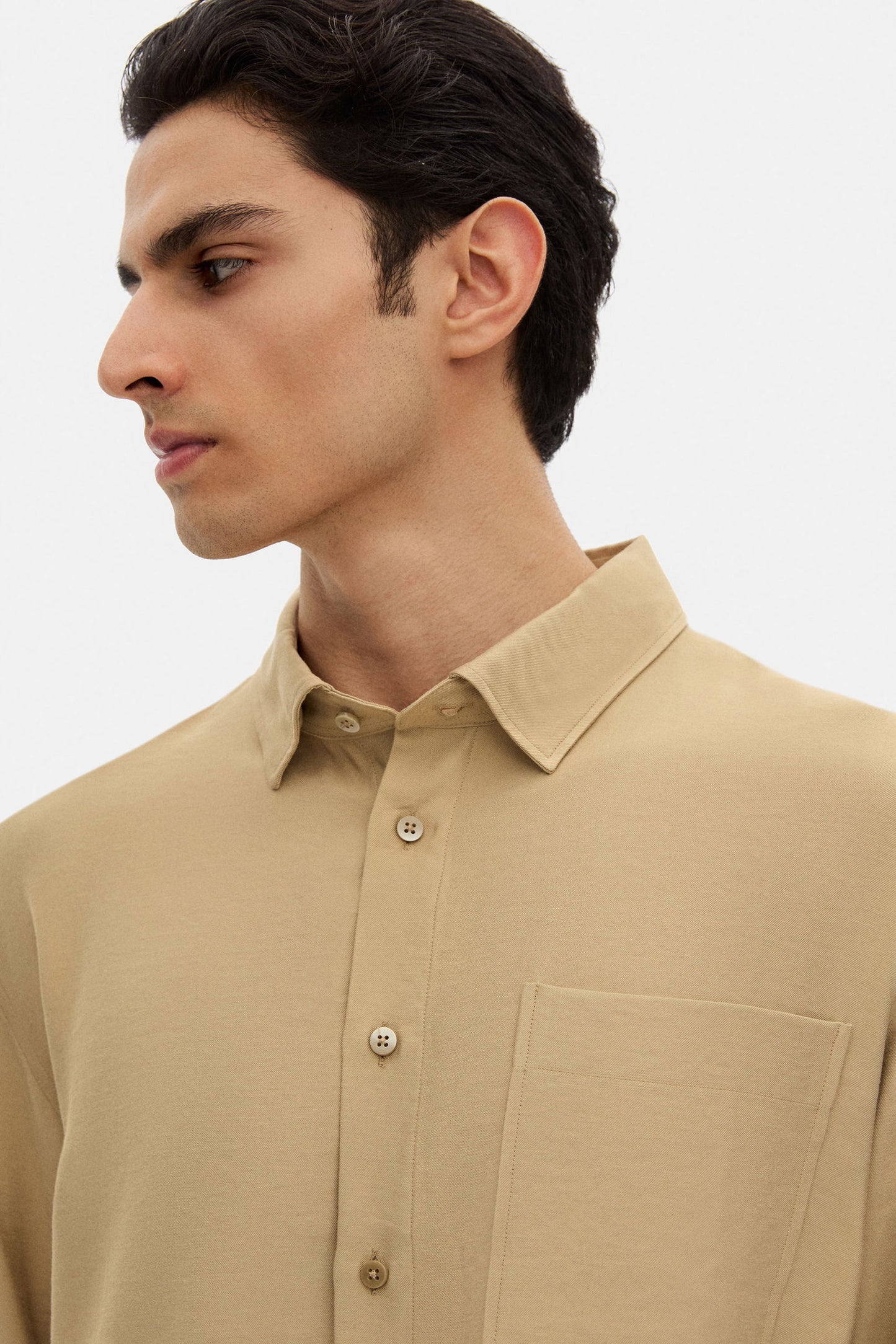 Tween Relaxed Bej Gömlek