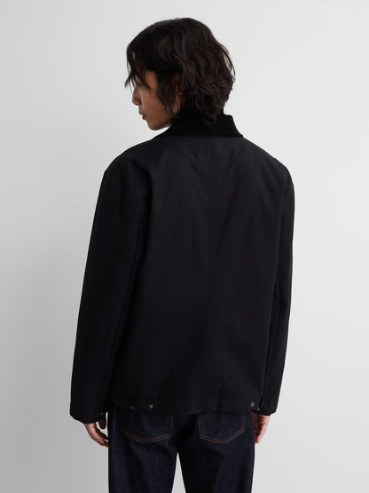 Siyah Gap × A.p.c. Kanvas Ceket