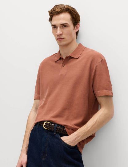Pamuklu Polo Yaka T-shirt