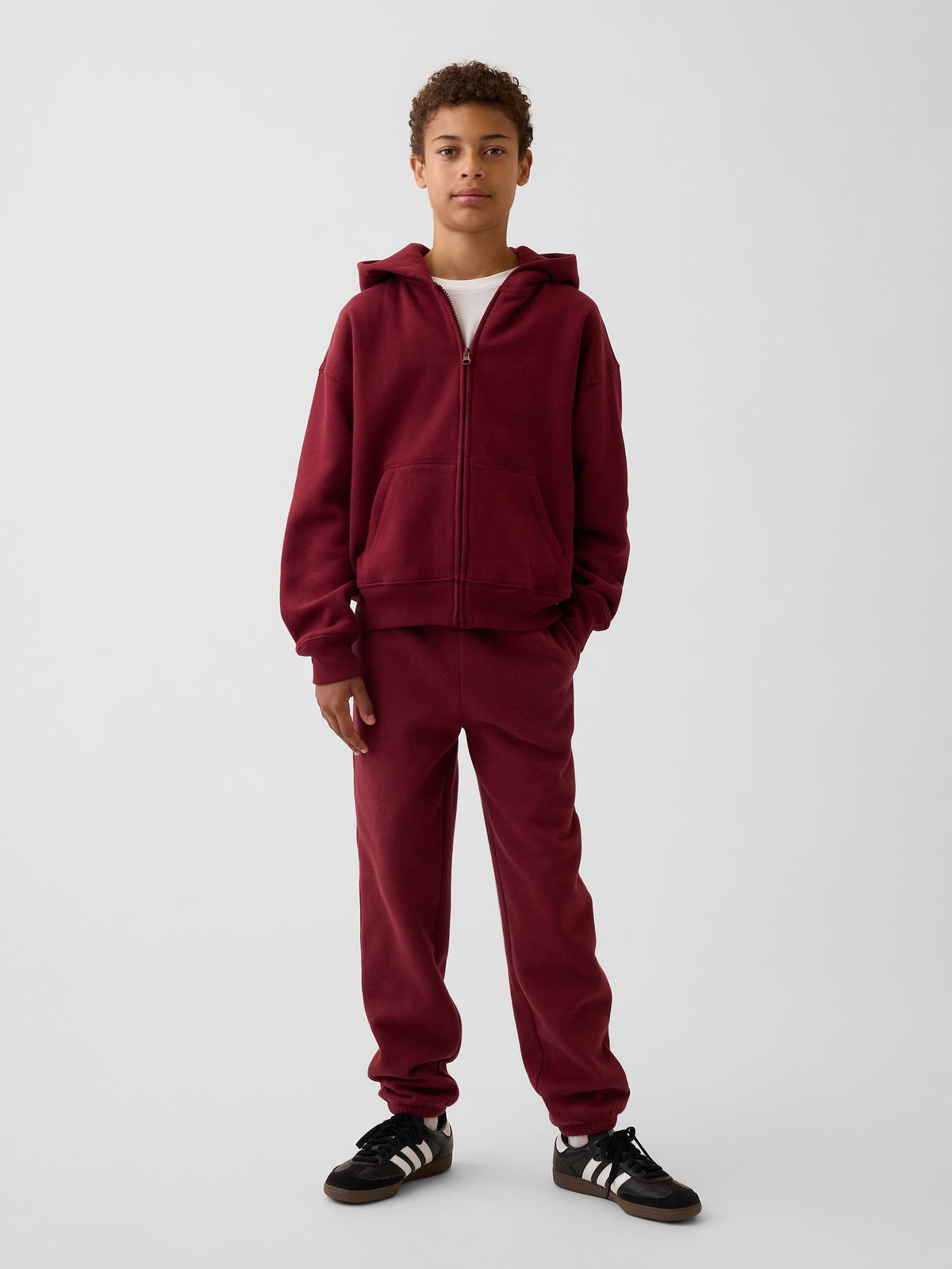 Bordo Vintagesoft Relaxed Jogger Eşofman Altı