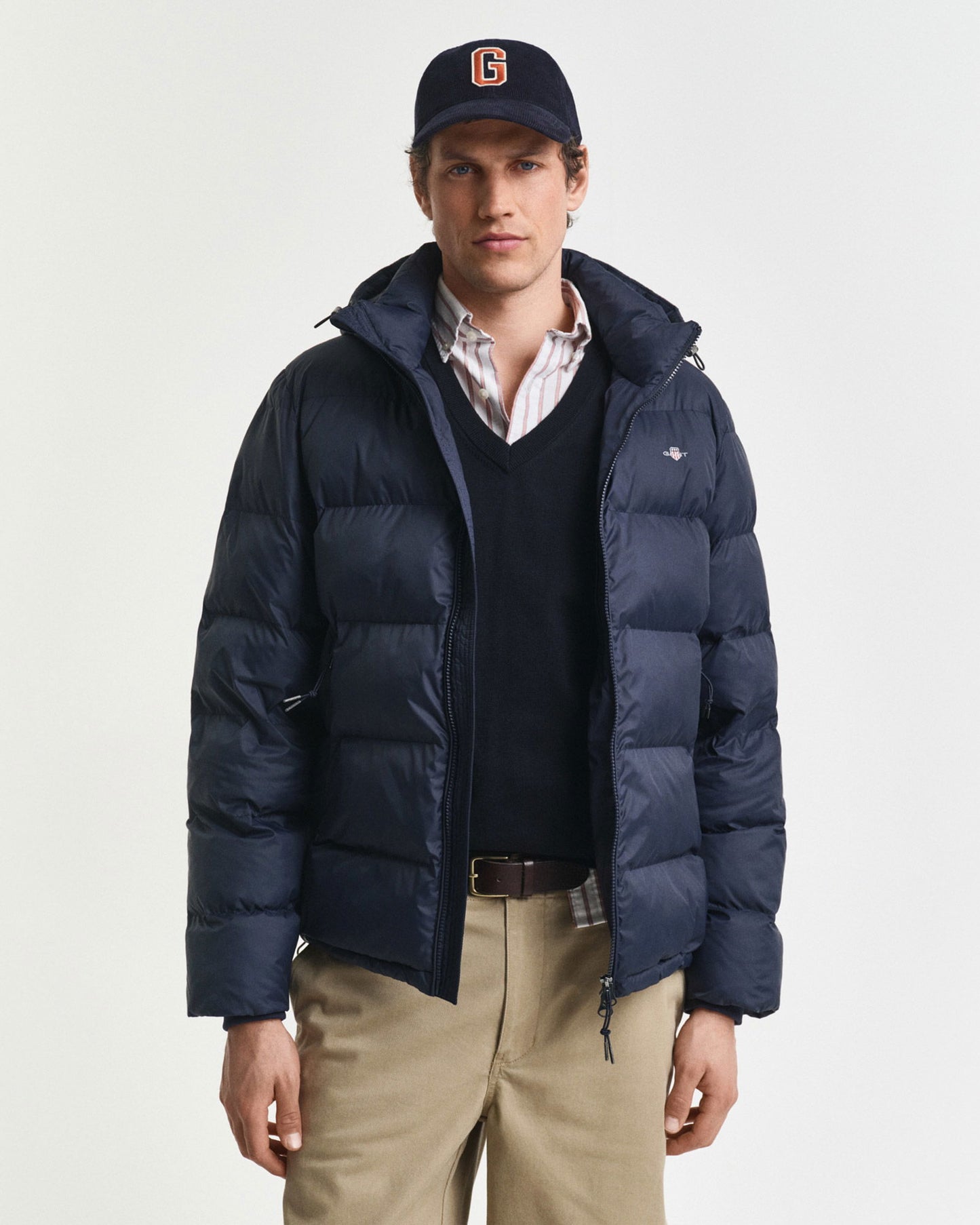 Gant Erkek Lacivert Regular Fit Active Cloud Mont