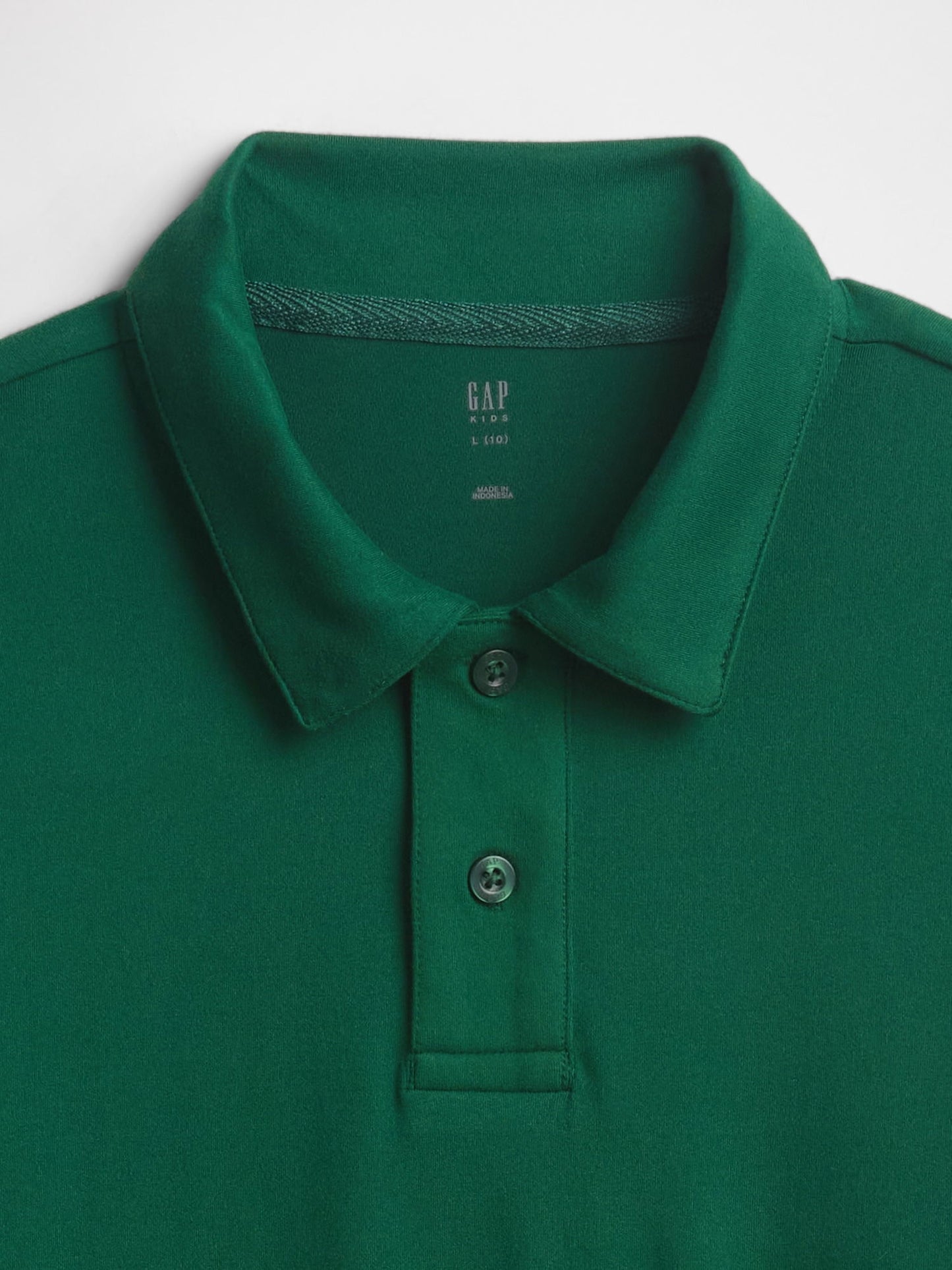 Koyu Yeşil Kısa Kollu Tech Polo T-shirt