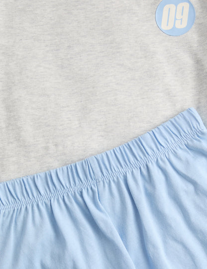 Desenli Pijama Takımı