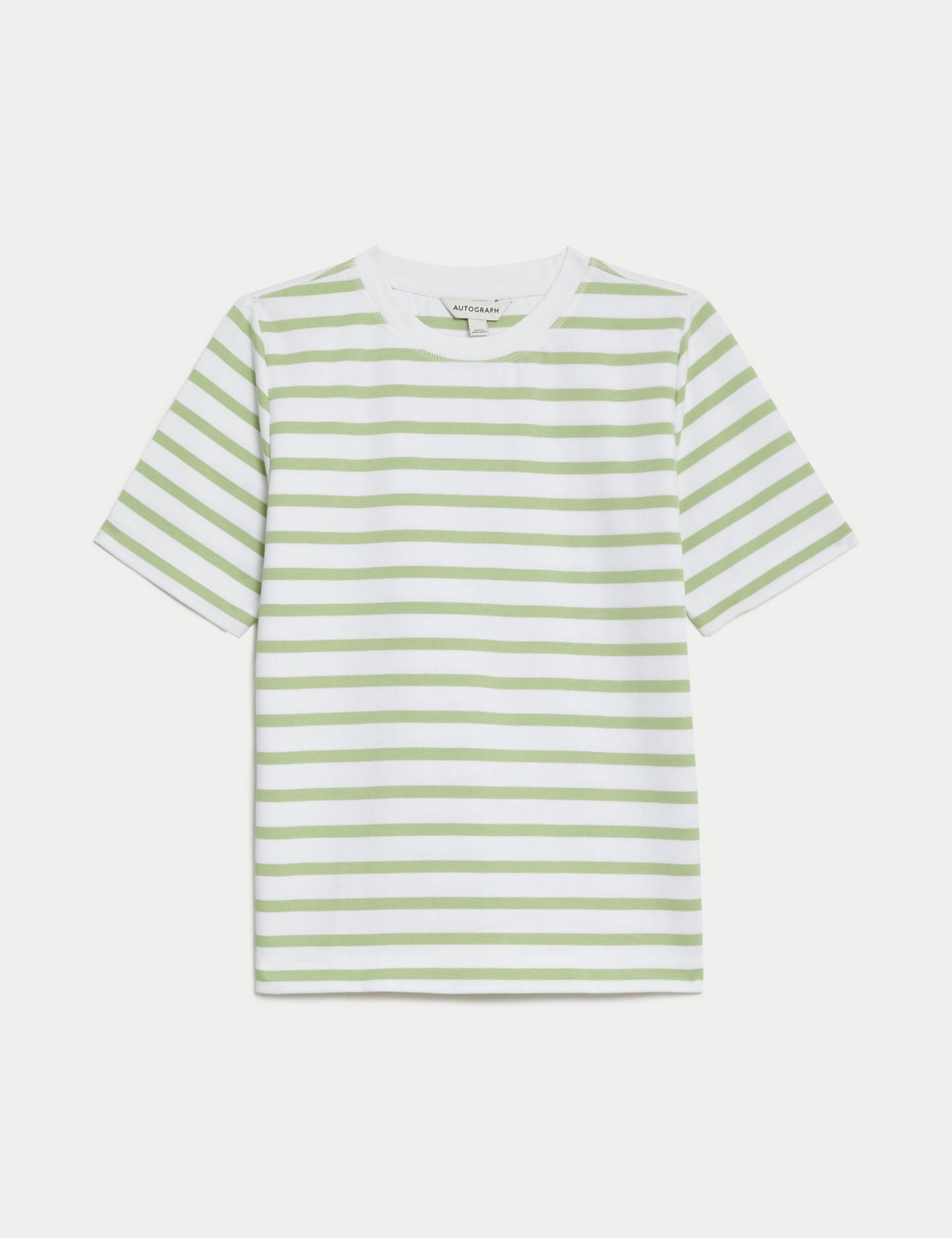 Kısa Kollu Çizgili T-shirt
