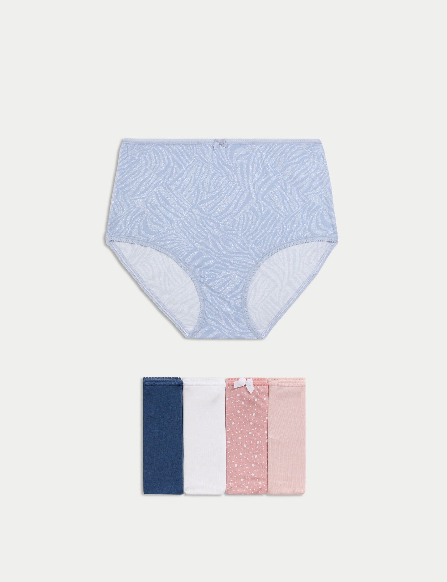 5'li Cotton Lycra® Full Brief Külot Seti