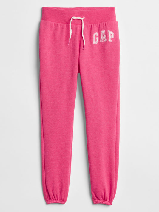 Pembe Gap Logo Jogger Fleece Eşofman Altı