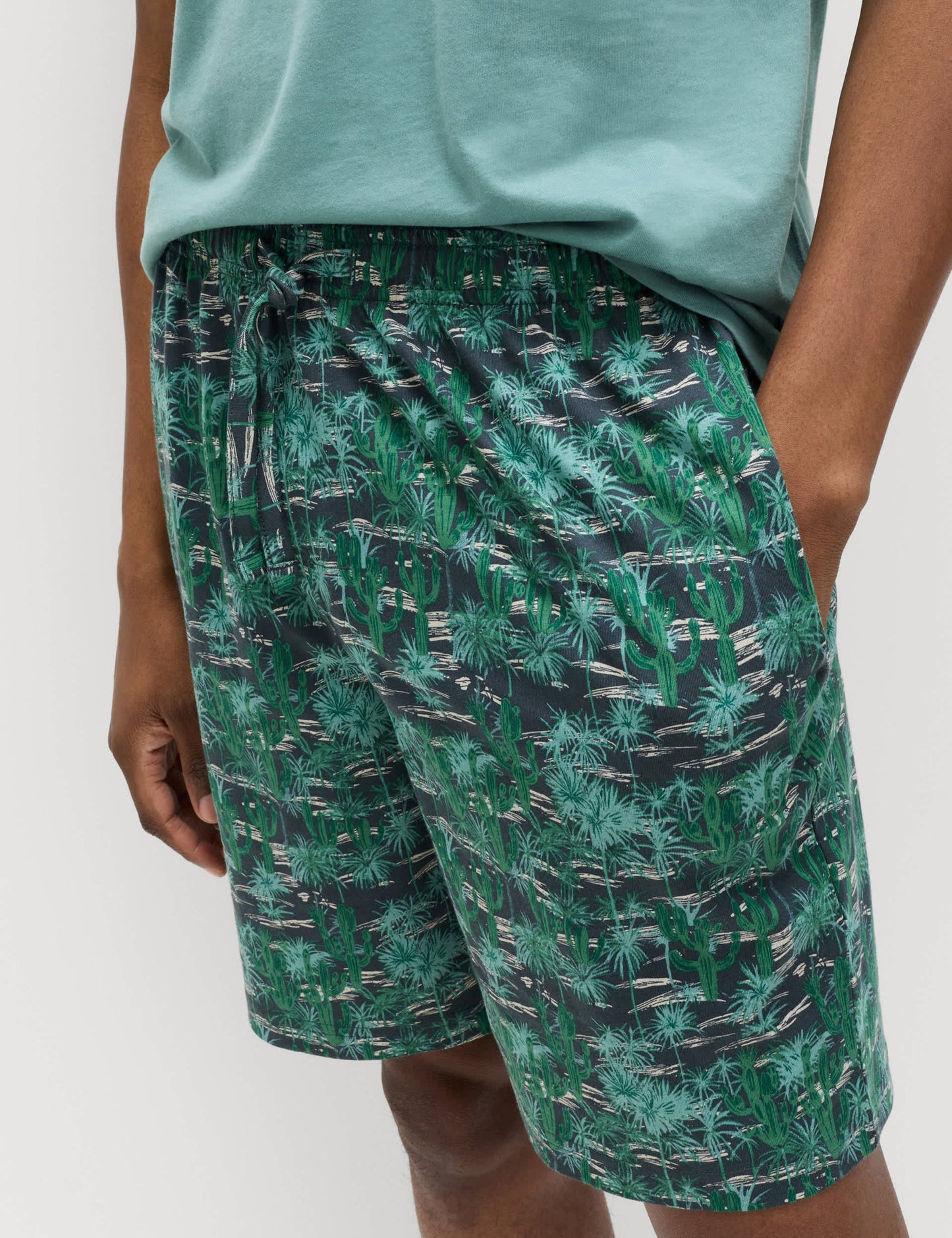 Desenli Pijama Takımı