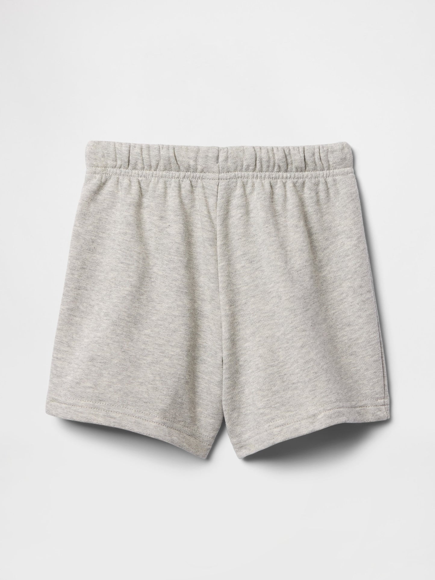 Gri Gap Logo Havlu Kumaş Relaxed Pull-on Şort
